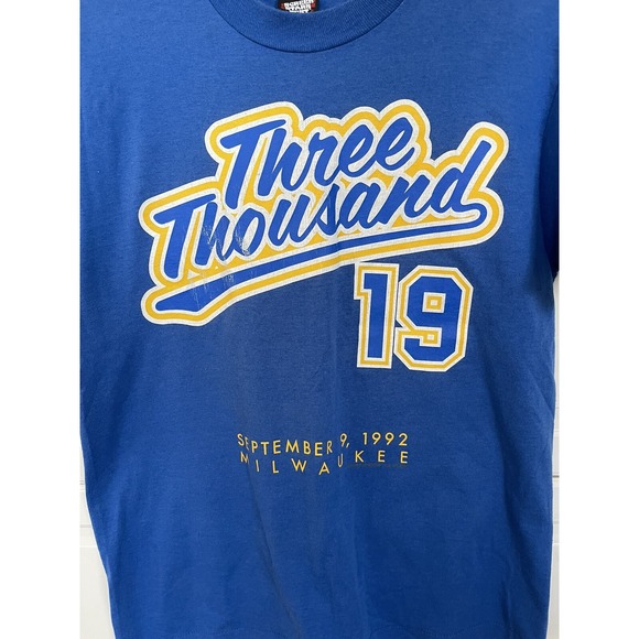 Milwaukee Three Thousand 19 SEPTEMBER 9, 1992 Shirt Size L - Picture 2 of 5
